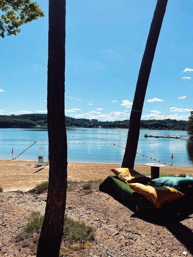 Lodge Avec Spa Privatif - Foret Et Lac Liginiac Kültér fotó