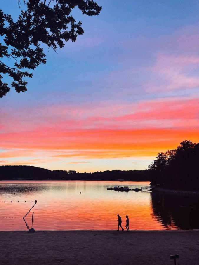 Lodge Avec Spa Privatif - Foret Et Lac Liginiac Kültér fotó